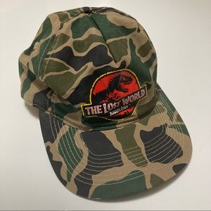 Vintage 1997 Jurassic Park The Lost World Snapback Hat